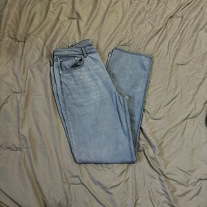 Men’s Arizona Jeans 38 x 34 Relaxed Straight, Light Wash, Big and Tall